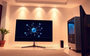 how to connect smart tv to computer network