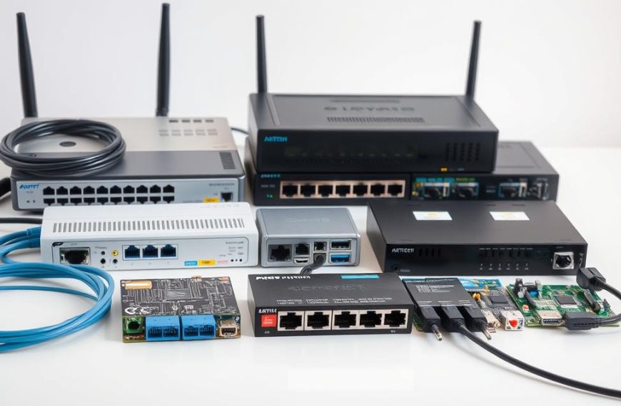 what is computer network hardware